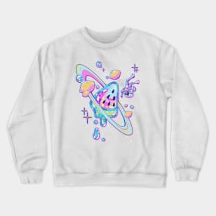 Watermelon Planet Crewneck Sweatshirt